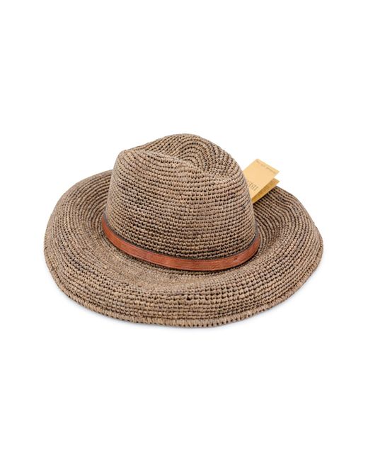 IBELIV Natural Safari Woven Straw Hat
