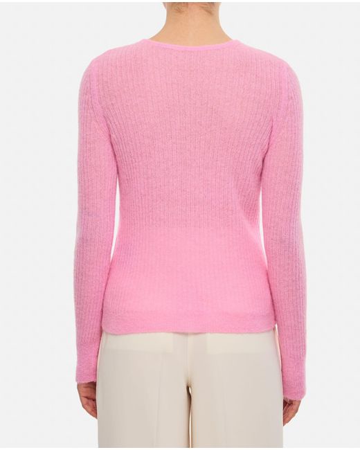 CECILIE BAHNSEN Pink Ussi Venus Soft Knit Pullover