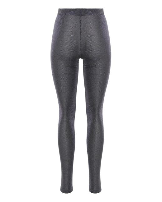 Zeynep Arcay Gray Skinny Fit Trousers Jersey Viscose