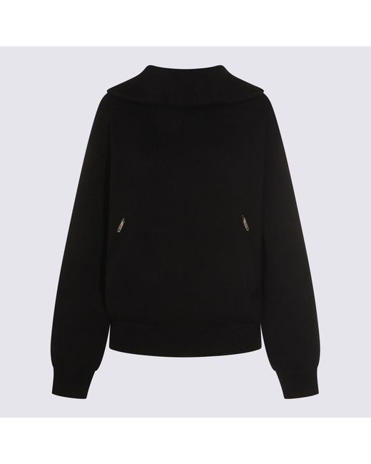 Balenciaga Black Sweaters _100 Co