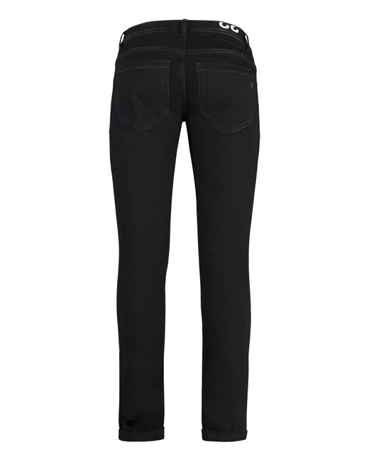 Dondup George Skinny Jeans in Black for Men | Lyst UK