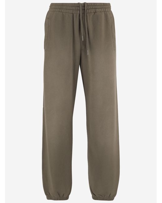 Golden Goose Deluxe Brand Green Trousers Cotton for men
