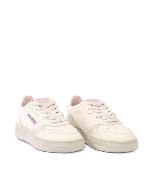 Autry Natural Medalist Kids Low Kid Nab-Sue Silv-Sand-Mar Sneakers