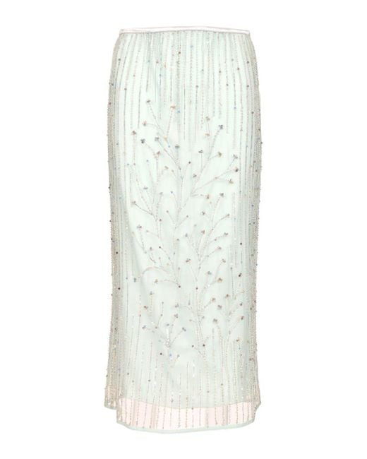 Forte Forte White Tulle Skirt