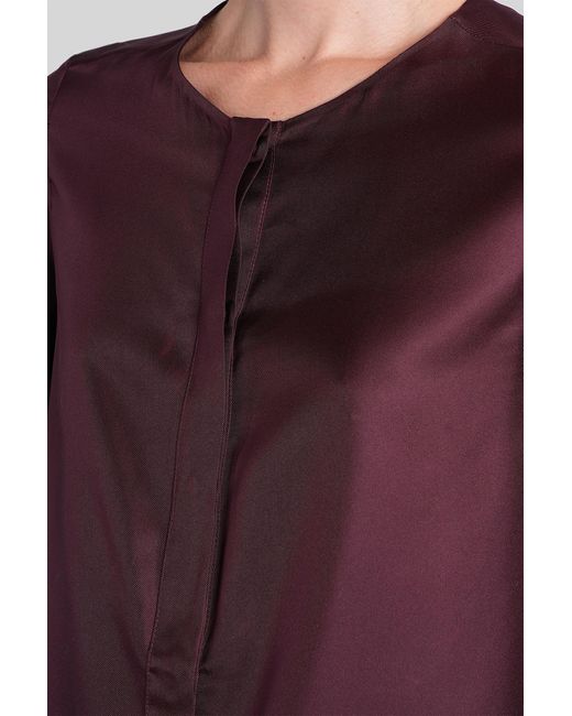 Loulou de Saison Purple Una Blouse