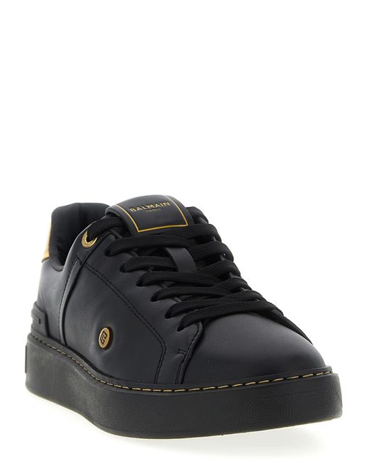 Balmain Black B-Court Sneakers
