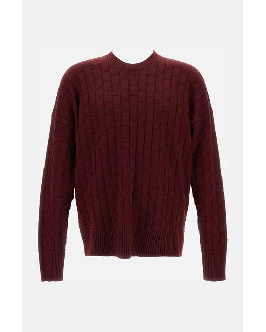 Plan C Red Sweaters for men