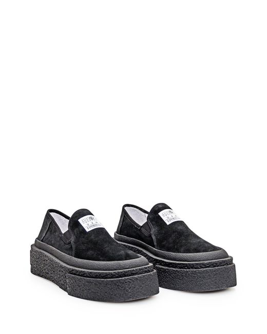 Suede slip deals on platform shoes