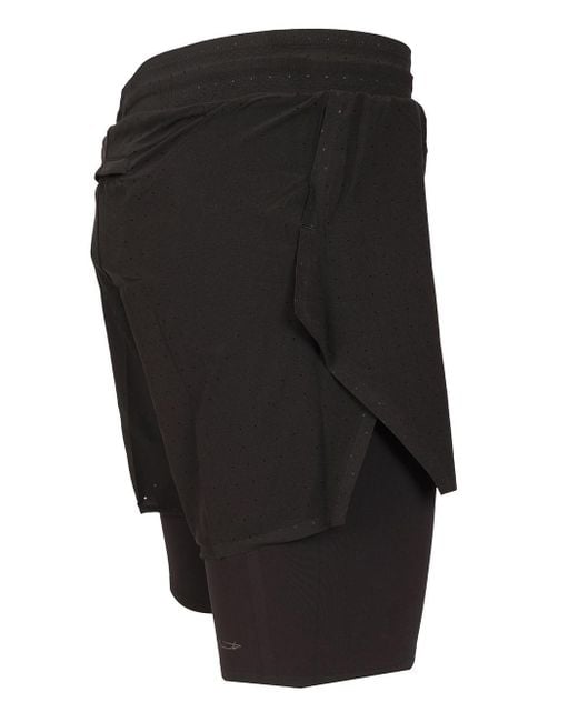 Y-3 Black Running Shorts for men