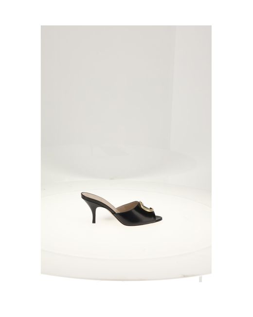Dior White Sandals Lambskin Upper