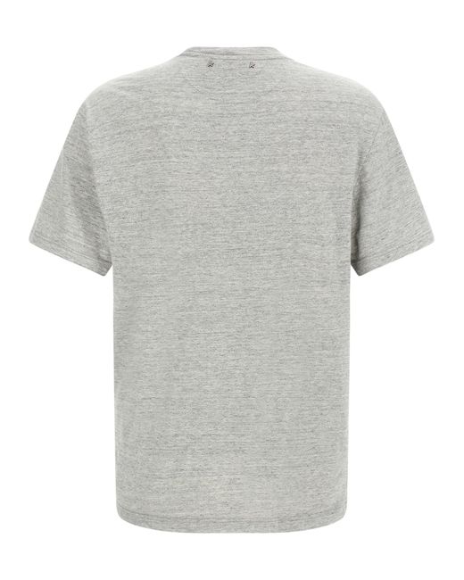 Golden Goose Deluxe Brand Gray Journey T-Shirt for men
