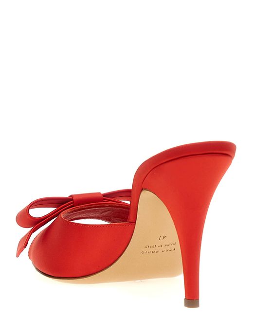 Gia Borghini Red Honorine Sandals