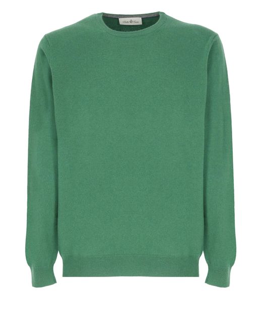 Della Ciana Wool And Cashmere Sweater in Green for Men | Lyst