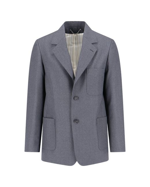 Golden Goose Deluxe Brand Gray Jackets Main Fabric: Virgin Wool for men