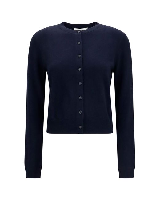 Lisa Yang Blue Karia Cardigan Kashmir/Capra Hircus