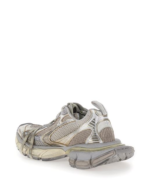 Balenciaga White Sneakers 3Xl Tech Fabric Polyurethane Trainers