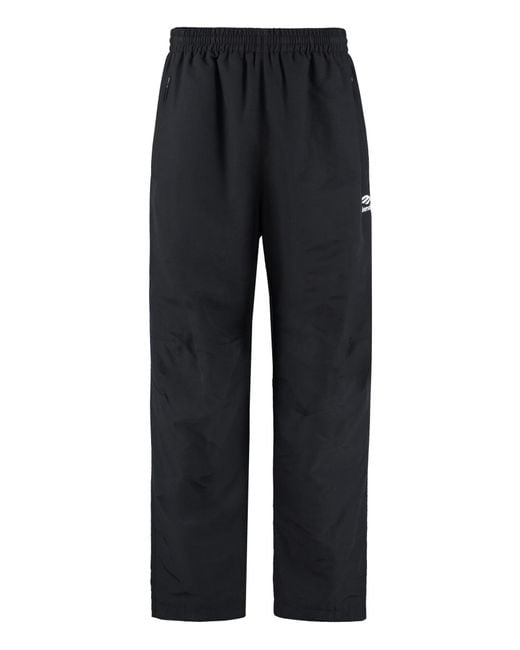 balenciaga nylon track pants