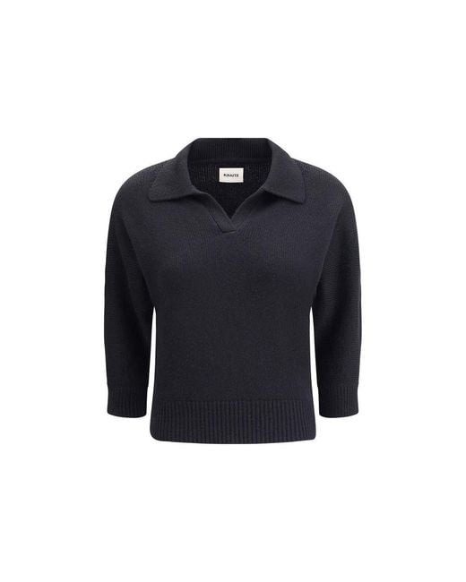 Khaite Blue Herve Sweater
