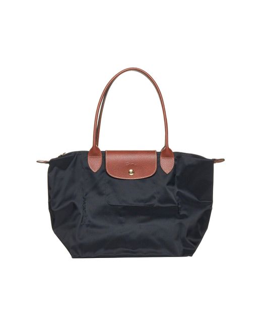 Longchamp Black Shoulder Bag Le Pliage Original M Polyamide