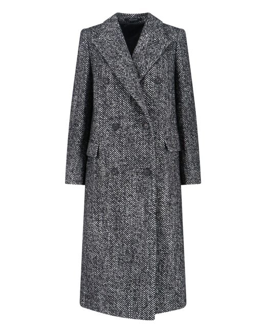 Tagliatore Gray Wool-Blend Jacket