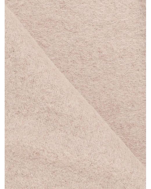 Fay Alpaca Blend Scarf in Natural Lyst UK