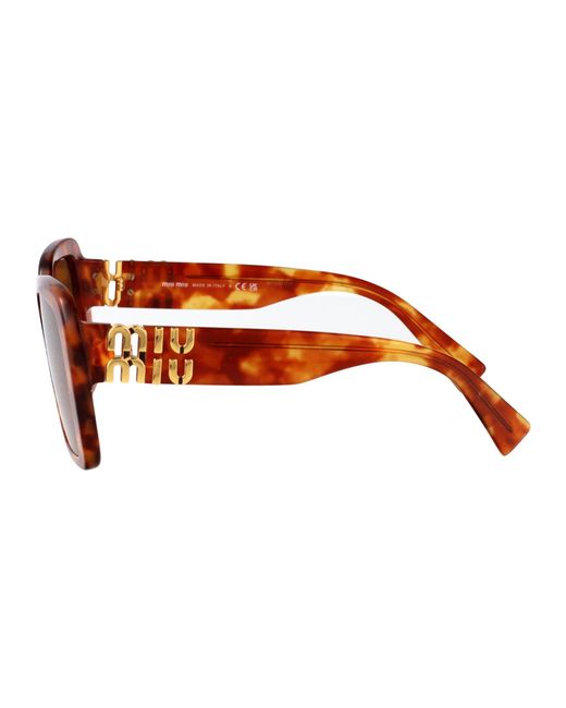 Miu Miu Brown Sunglasses