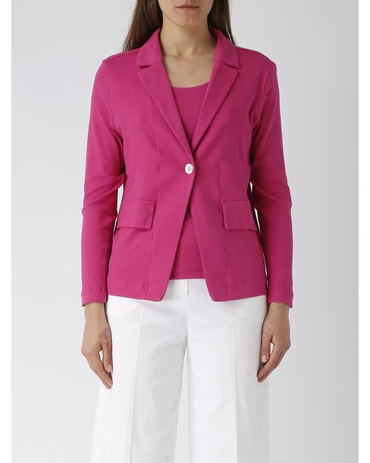 Gran Sasso Pink Cotton Jacket