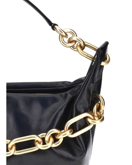 Balmain Black Shoulder Bag 'Sync Medium'