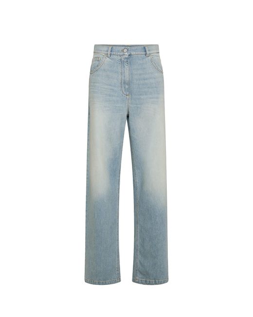 Seventy Blue High-Waisted Jeans