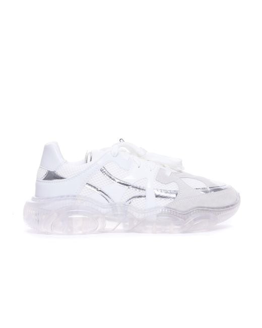 Moschino White Sneakers for men