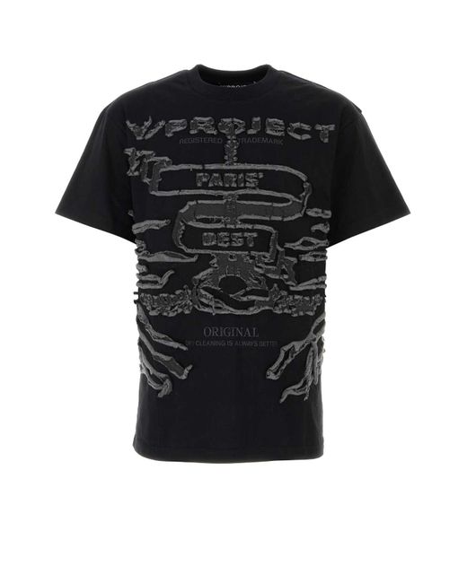Y. Project Black Y Project T-shirt for men