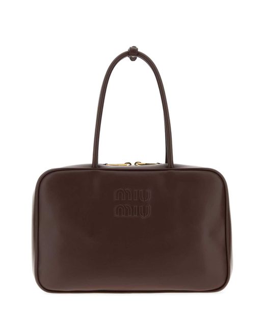 Miu Miu Brown Handbags