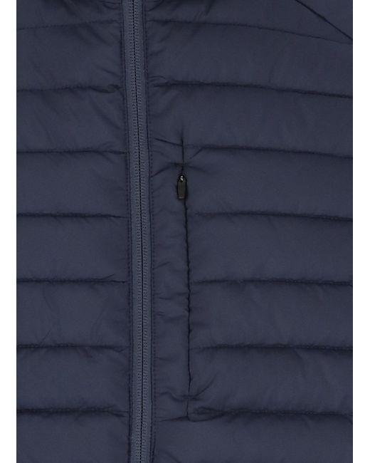 Save The Duck Blue Padded And Quilted Jacket for men