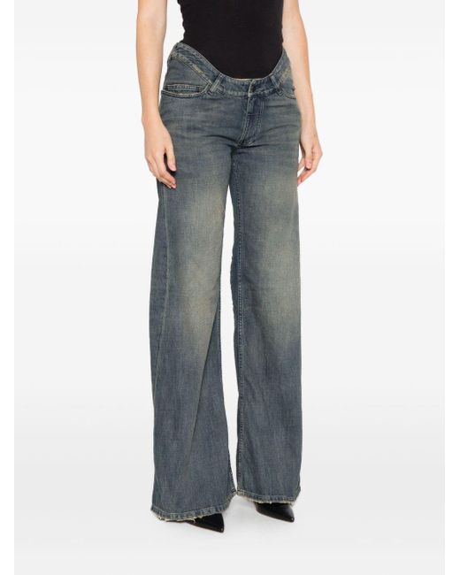 Balenciaga Gray Denim Cotton Jeans