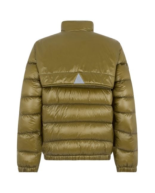 Moncler Green Padded Ski Jacket Polyester & Down for men