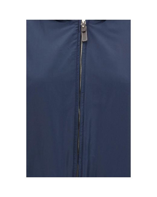 Max Mara Blue Polyester Trench Coat Clothing