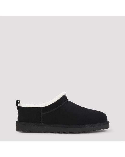 Ugg Black Classic Micro Boots for men