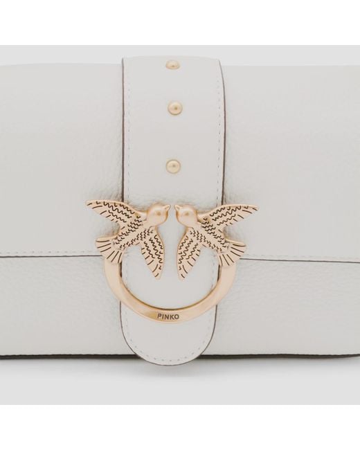 Pinko Multicolor Leather Shoulder Bag
