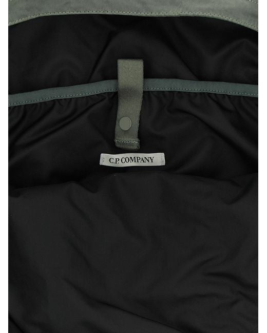 C P Company Green Polyamide Backpack for men