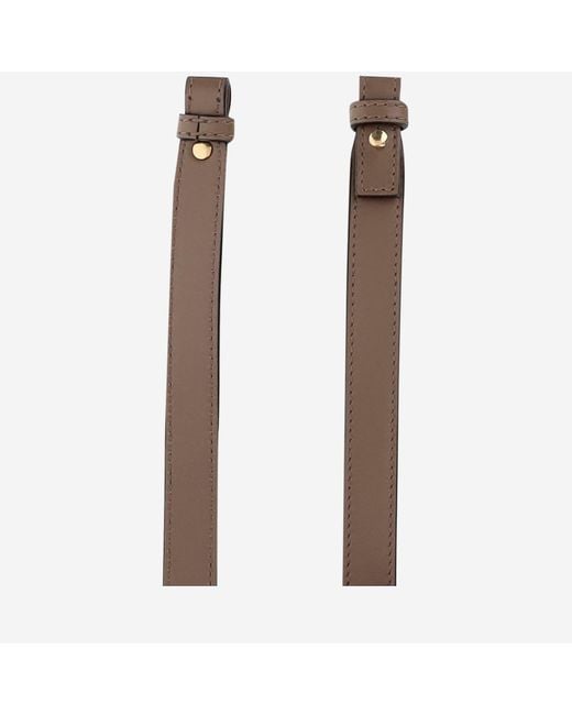Chloé Natural Chloé Carry Small Canvas Tote Bag