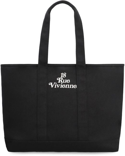 KENZO Black Canvas Tote Bag