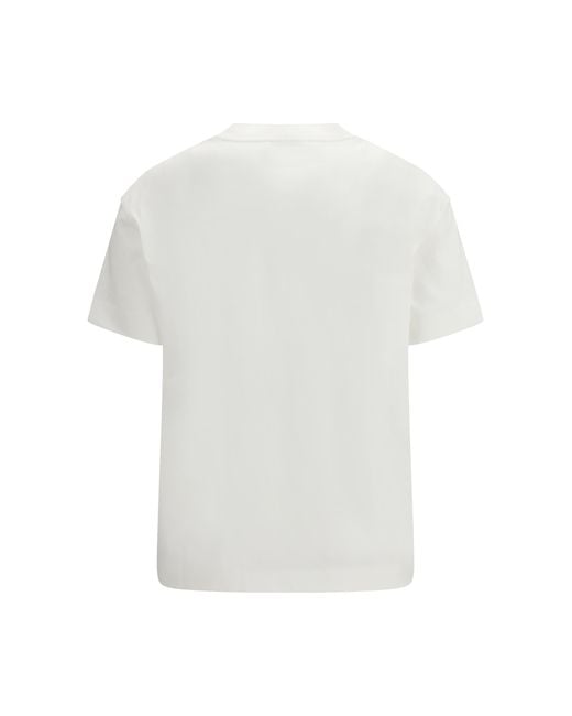 Brunello Cucinelli White Cotton T-Shirt T-Shirts