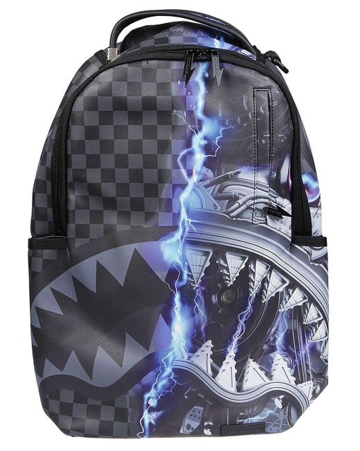 Sprayground Blue Sharkinator 3 Backpack for men