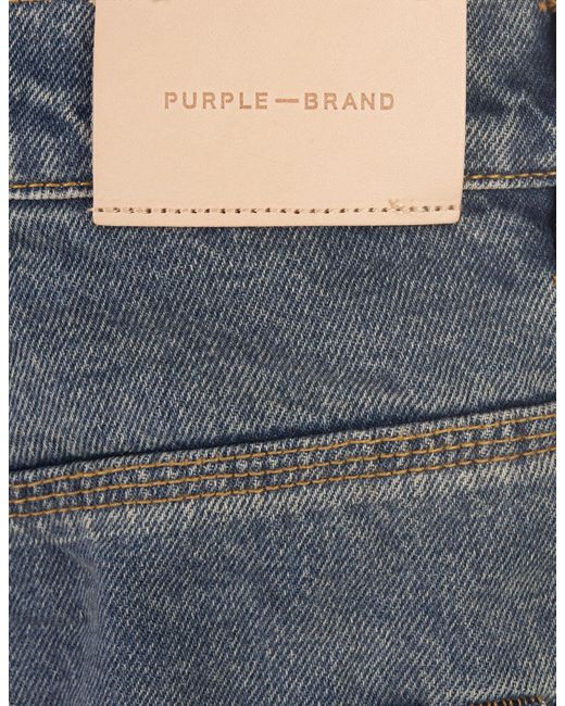 Purple Brand Gray P018 Relaxed Vintage Dirty Jeans for men