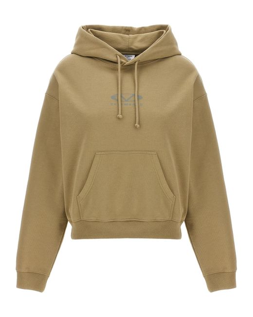 Vetements Natural 'Oval Logo' Hoodie