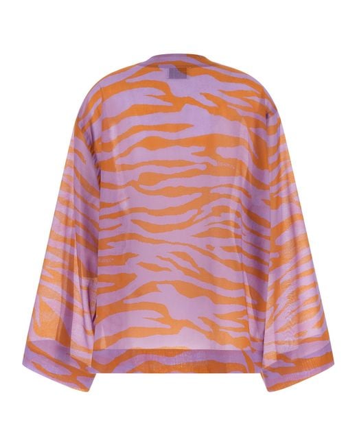 The Attico Red Cotton Blouse