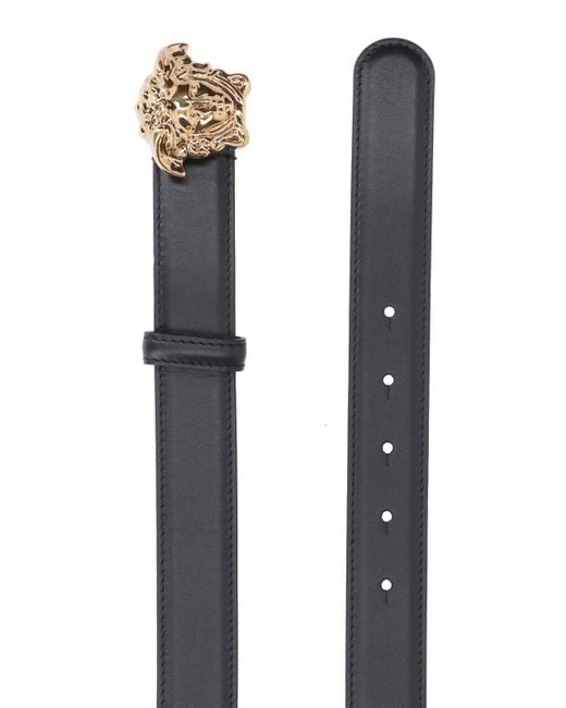 Versace Black La Medusa Belt