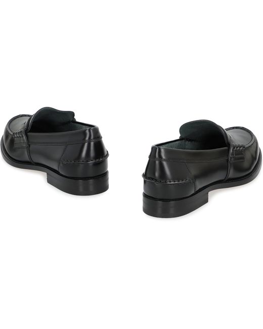 Tod's Black Loafers Patent Leather for men