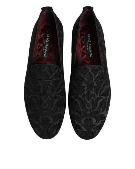Dolce & Gabbana Black Loafers for men