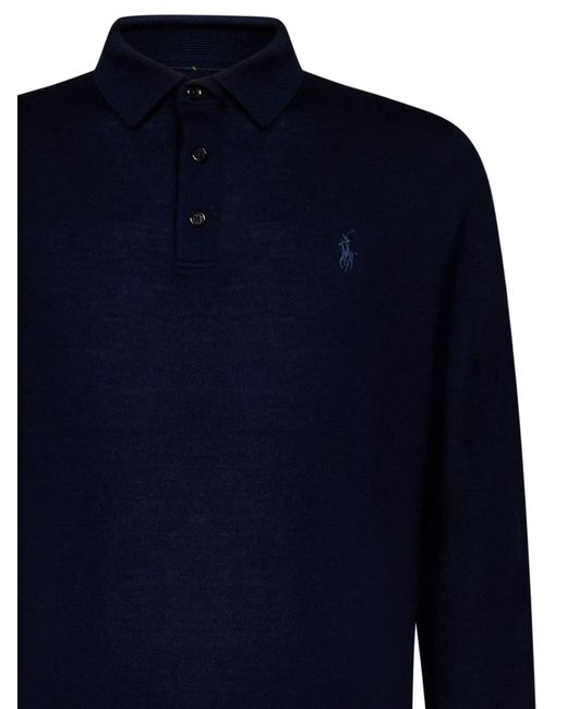 Ralph Lauren Blue Sweater for men